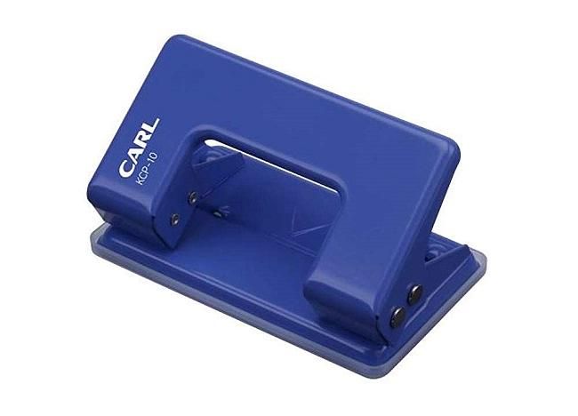 CARL藍色雙孔打洞機