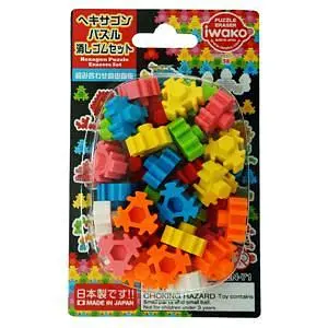 iwako造型橡皮擦/ 六角拼圖