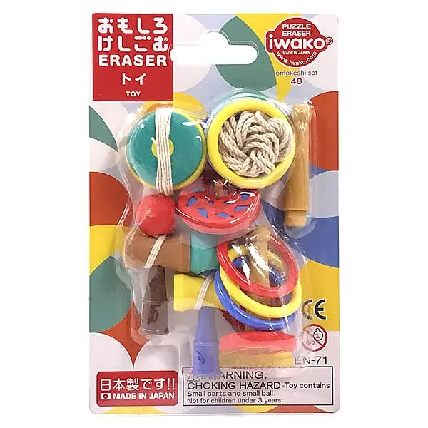 iwako造型橡皮擦/ 傳統玩具