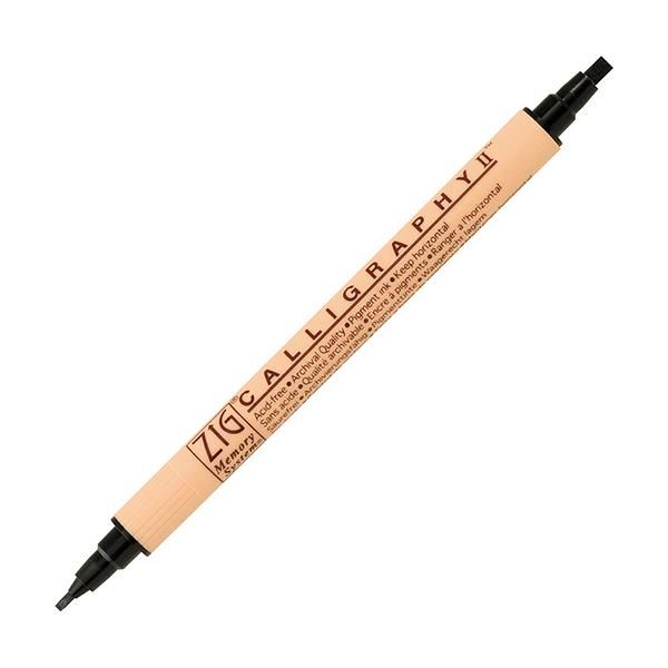 吳竹ZIG雙頭平頭麥克筆/ 黑色/ 2mm/ 3.5mm/ MS-3500-01