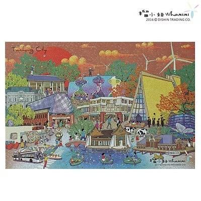 榴小妞明信片/ 台中45/ 台中城市