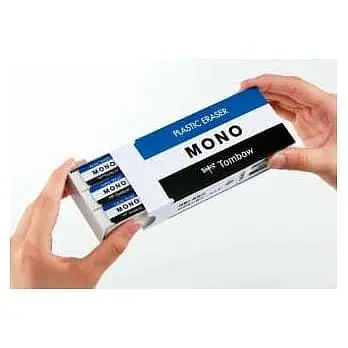 Tombow MONO橡皮擦組/ 18入/ 附橡皮擦磁鐵