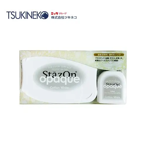 Tsukineko月貓 油性粉彩印台/ 棉花白/ SZ-110
