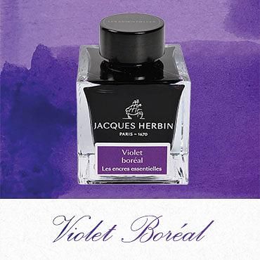 法國JACQUES HERBIN Essential 50ml瓶裝墨水/ 極光紫