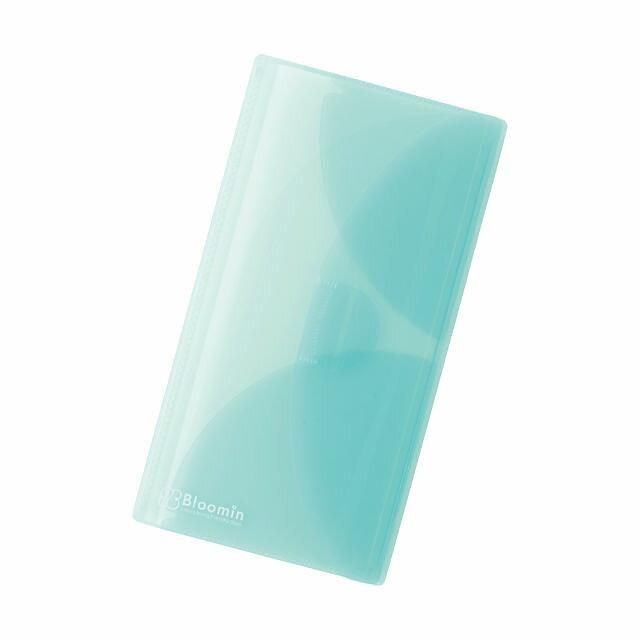 LIHIT LAB. Bloomin 1/3 A4旅行用輕便夾/ 綠色