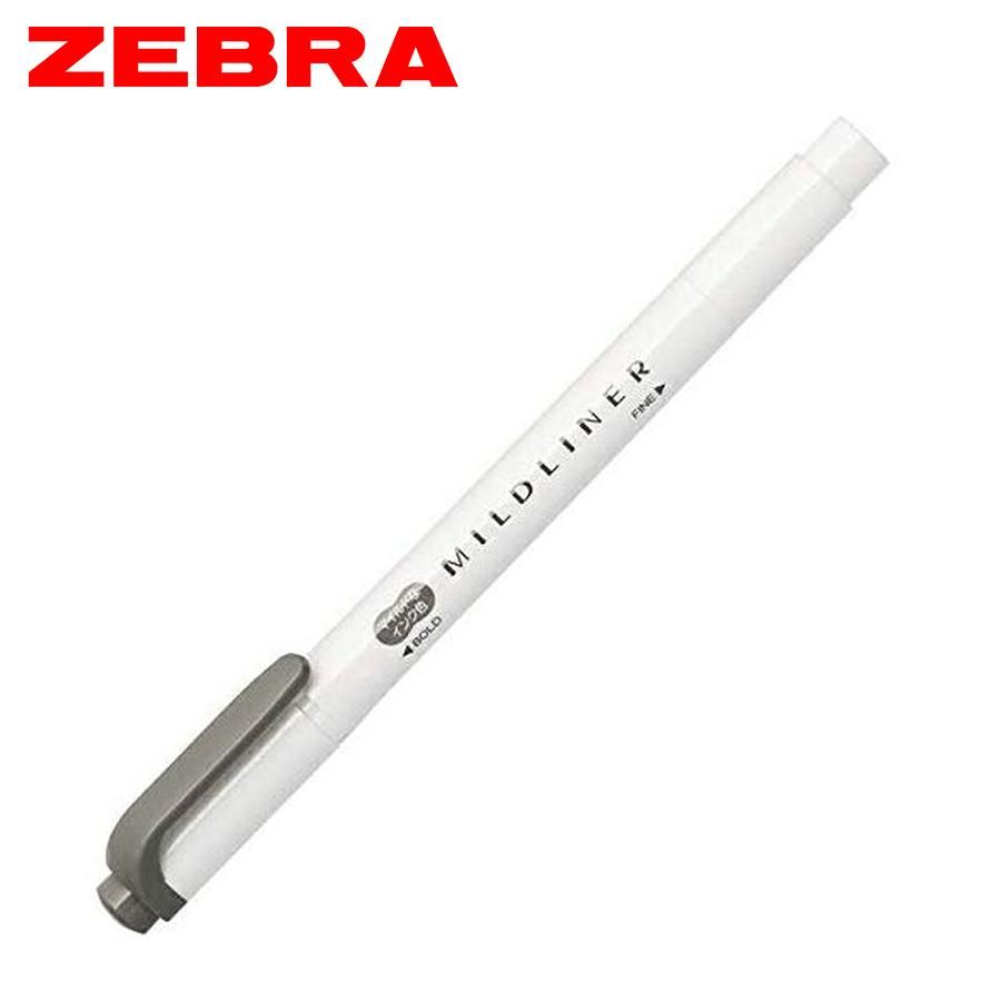 ZEBRA螢光筆/ WKT7-MDGR/ 深邃灰/ 雙頭親和系