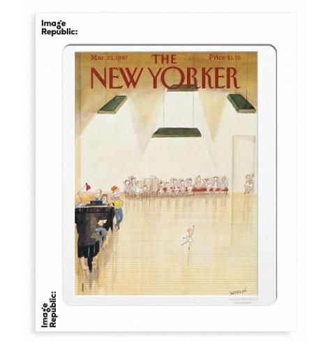 法國 Image Republic 畫報/ 紐約客雜誌封面復刻系列/ 舞蹈選拔/ 30X40CM