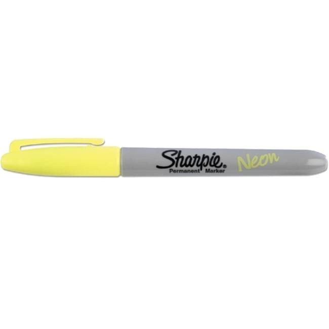 Sharpie Fine Neno螢光黃萬用筆/ 粗字