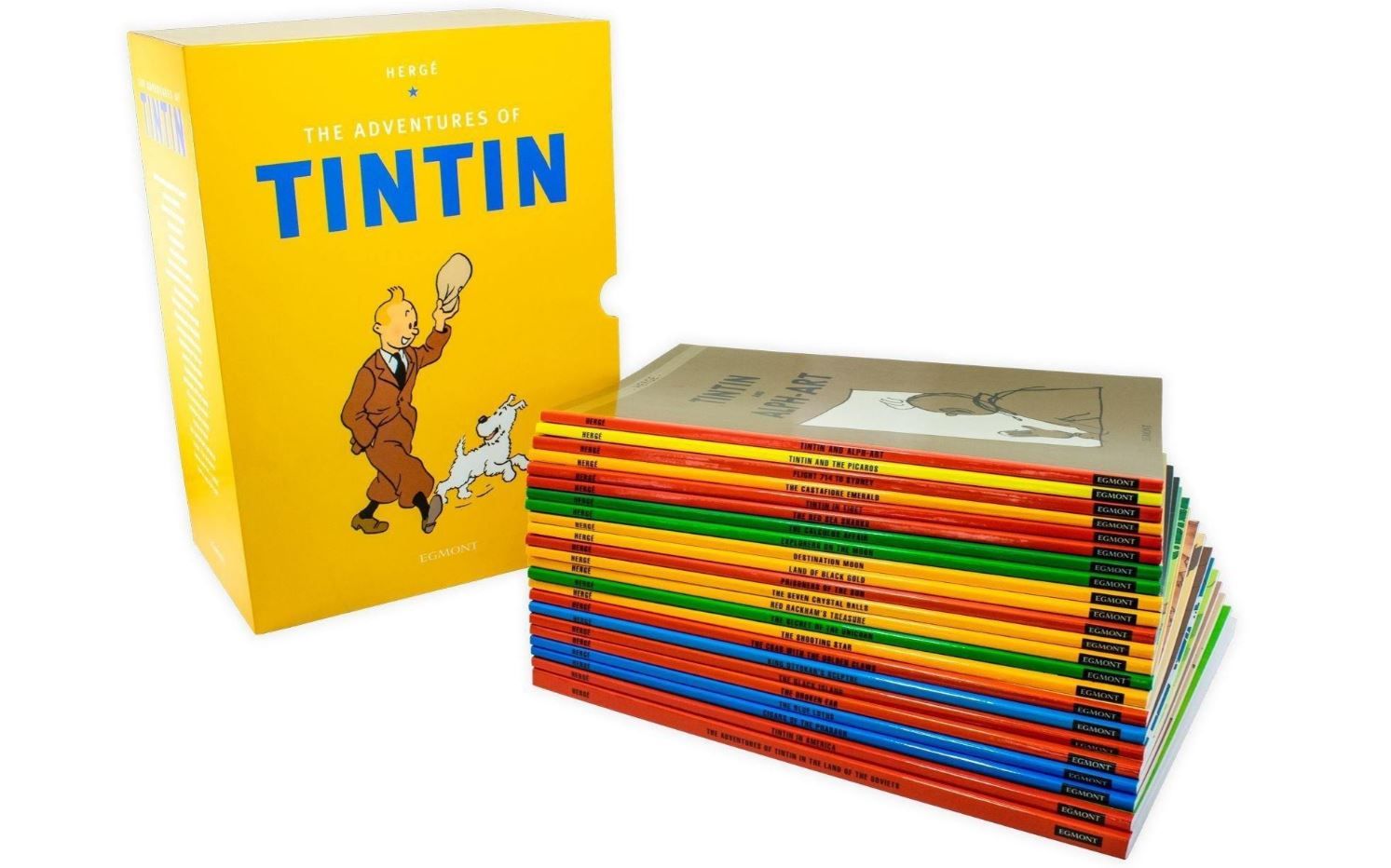 Tintin Complete Paperback Slipcase (23冊合售)