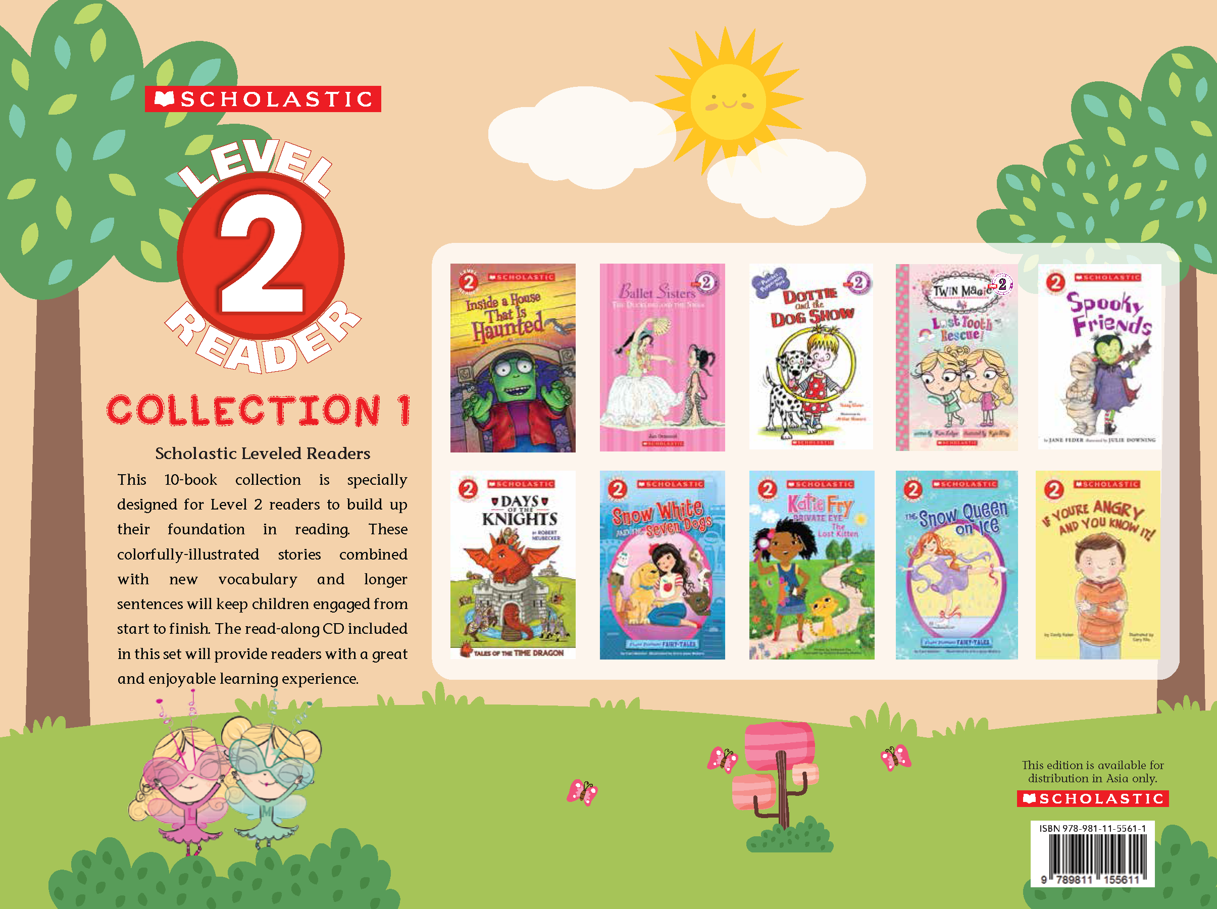 Scholastic Leveled Readers: Level 2 Collection 1 (10冊合售+CD)