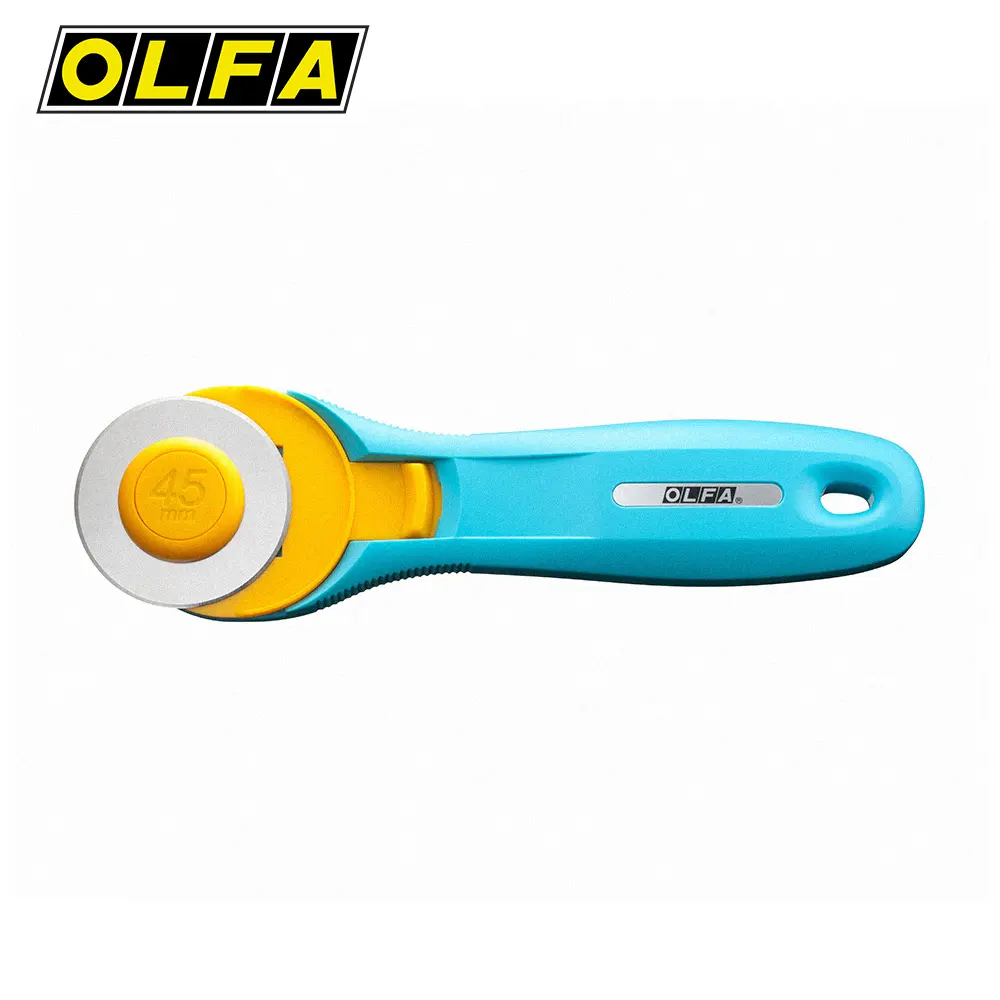 OLFA中型輪轉式割布刀/ 水藍/ RTY-2/ C