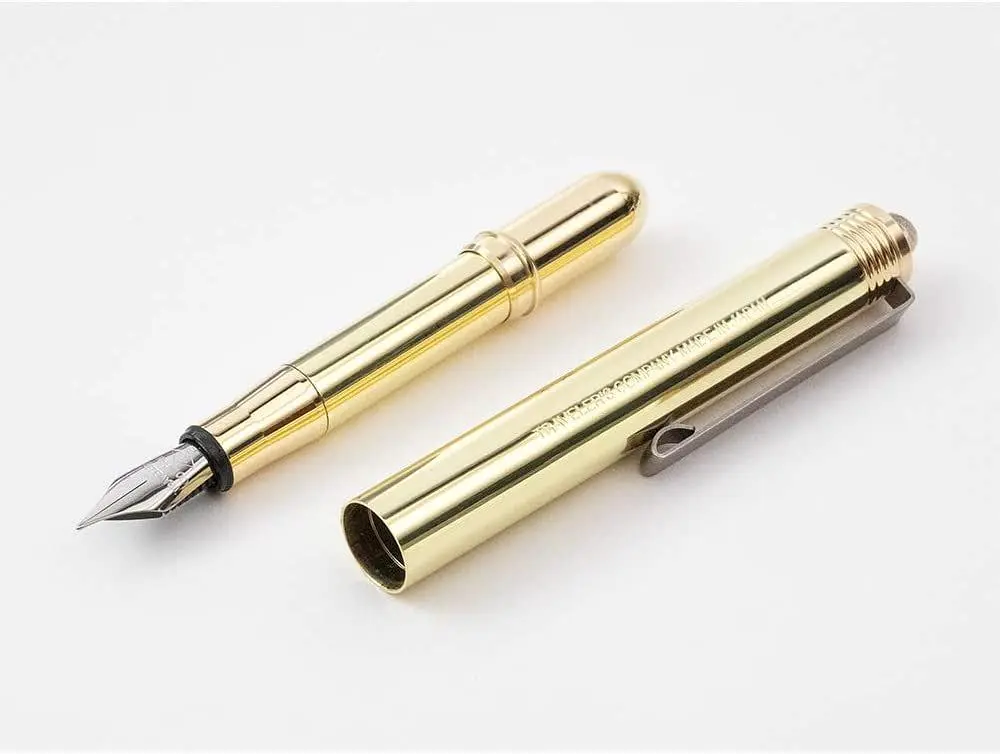 日本 TRAVELER'S COMPANY BRASS PRODUCTS 黃銅鋼筆