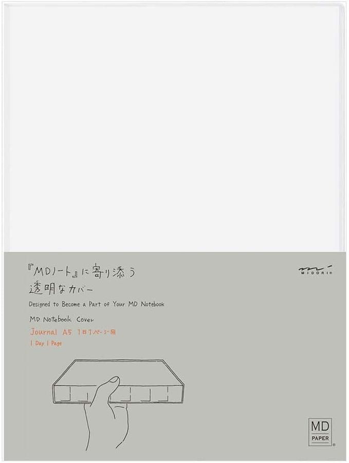 日本 MIDORI MD 筆記本書衣/ A5/ 1 Day 1 Page