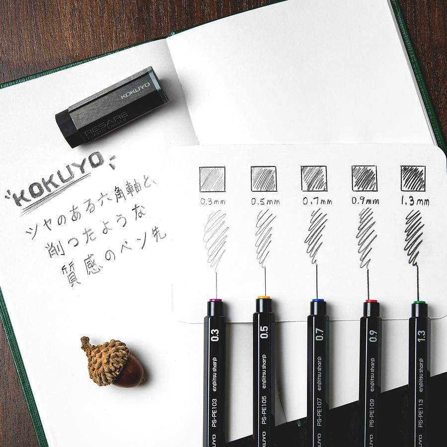 KOKUYO六角自動鉛筆/ 0.7mm/ 黑