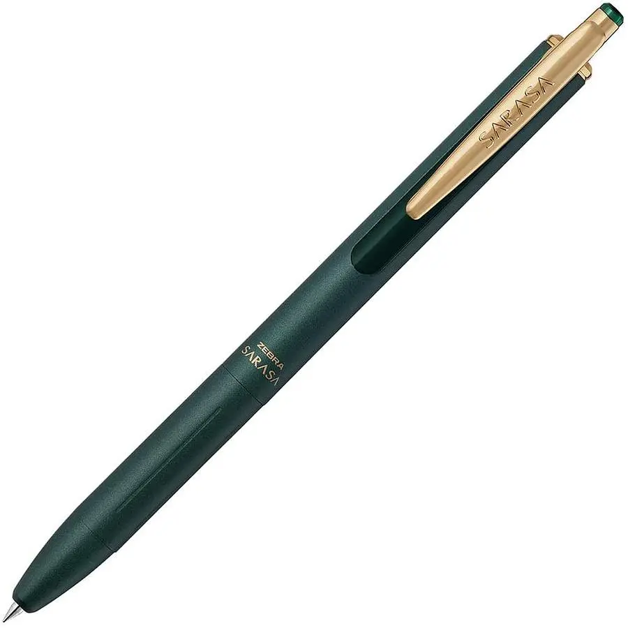 ZEBRA PJJ56尊爵典雅風鋼珠筆/ 0.5mm/ 綠黑桿