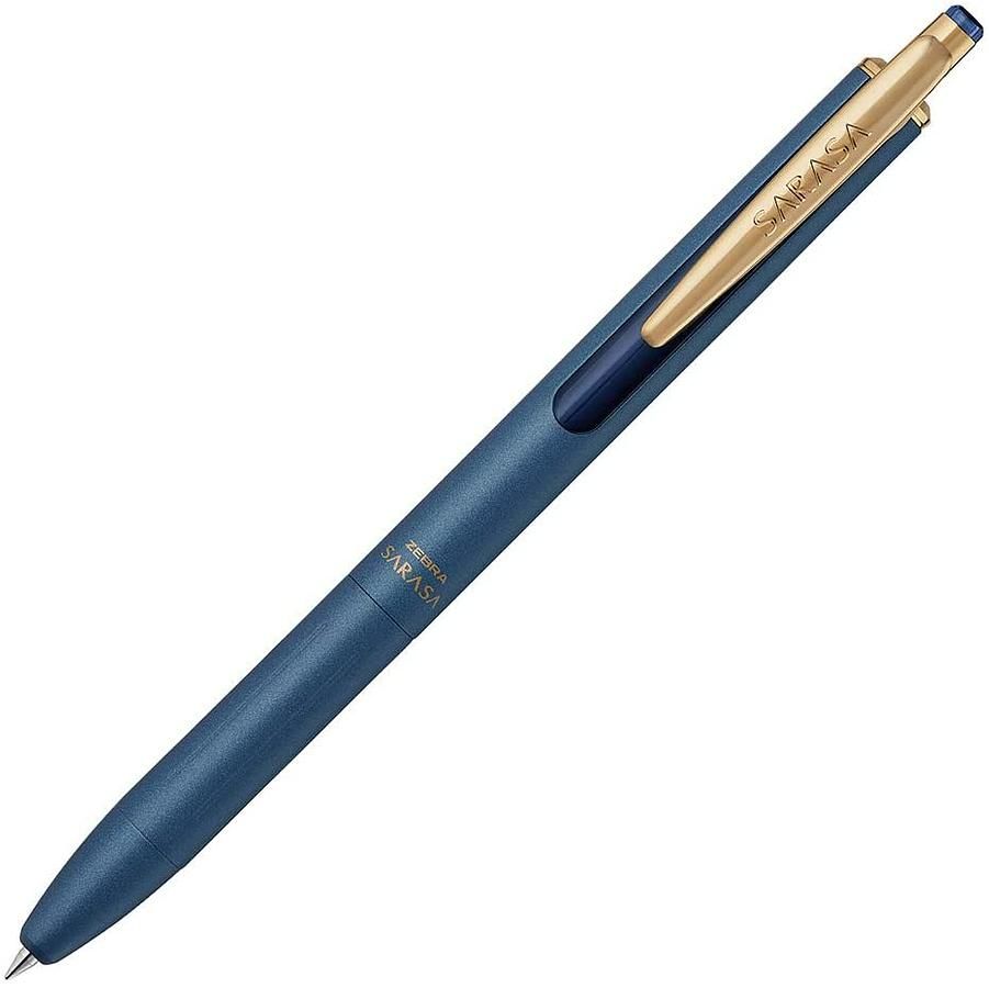 ZEBRA PJJ56尊爵典雅風鋼珠筆/ 0.5mm/ 藍灰桿