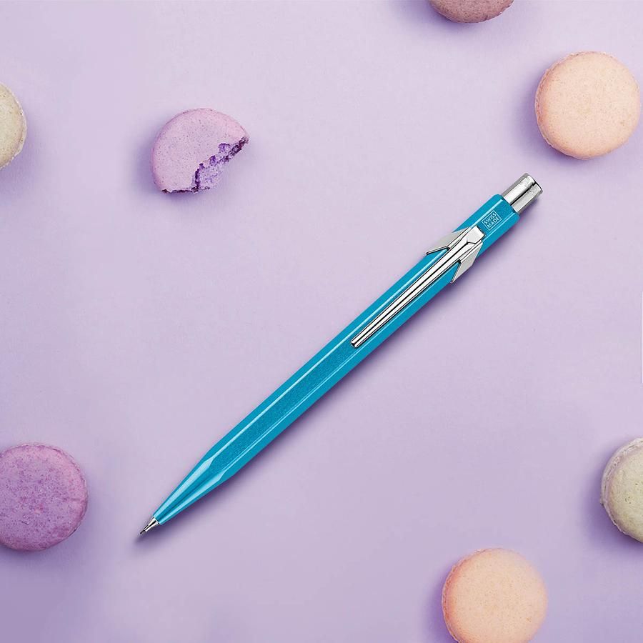 CARAN D'ACHE 844 0.5mm Metal-X自動鉛筆/ 海洋藍