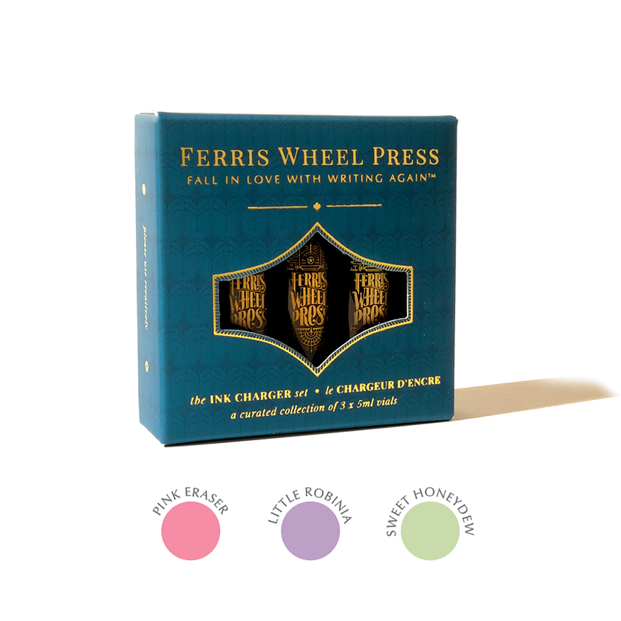 FERRIS WHEEL PRESS摩天輪鋼筆墨水/ Spring Robinia春意洋槐 / 5ml/ 小電池分裝3入組