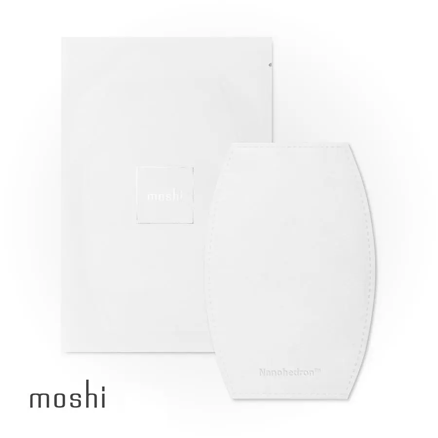 moshi Nanohedron兒童用奈米薄膜口罩濾片替換補充包/ 5入