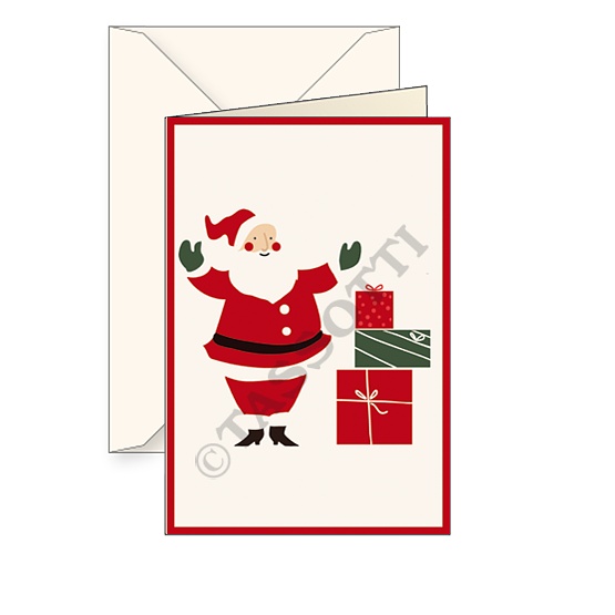 義大利TASSOTTI 聖誕卡/ Babbo Natale