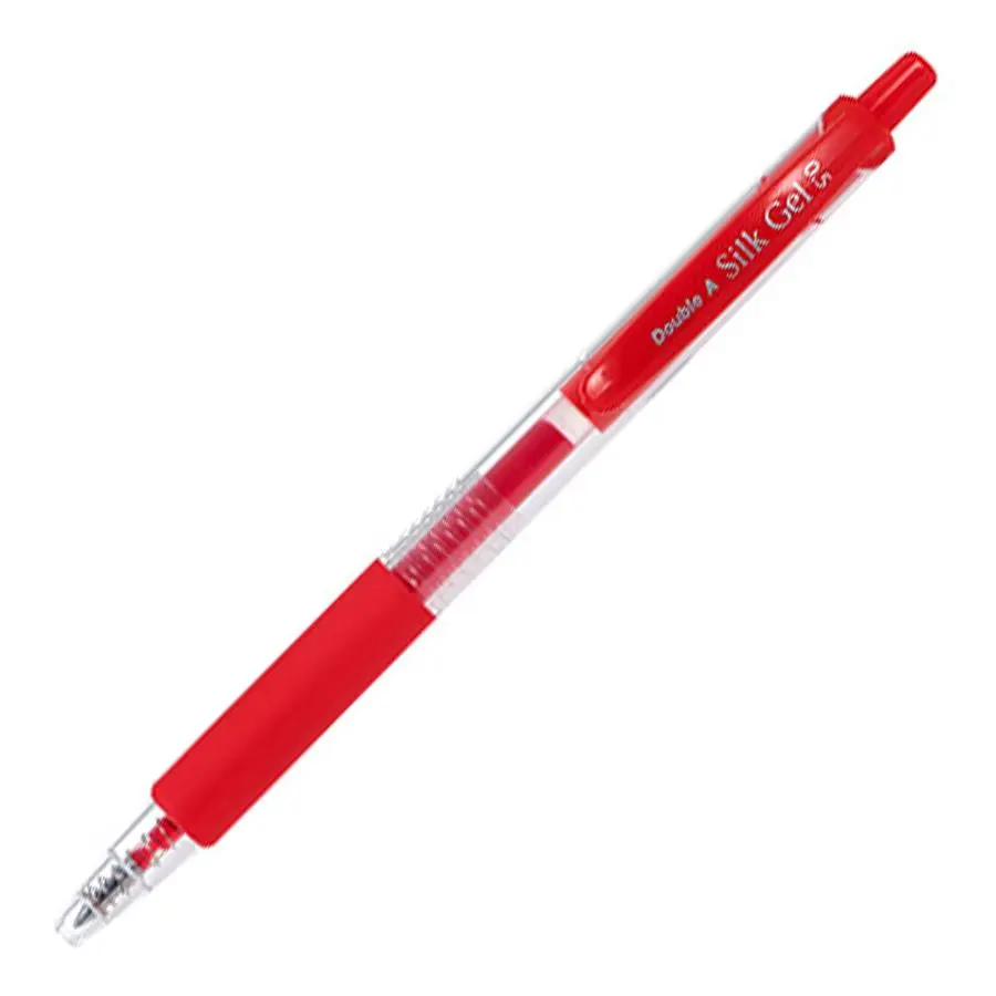 Double A極順中性筆/ 紅/ 12入/ 0.5mm/ DAGP18003