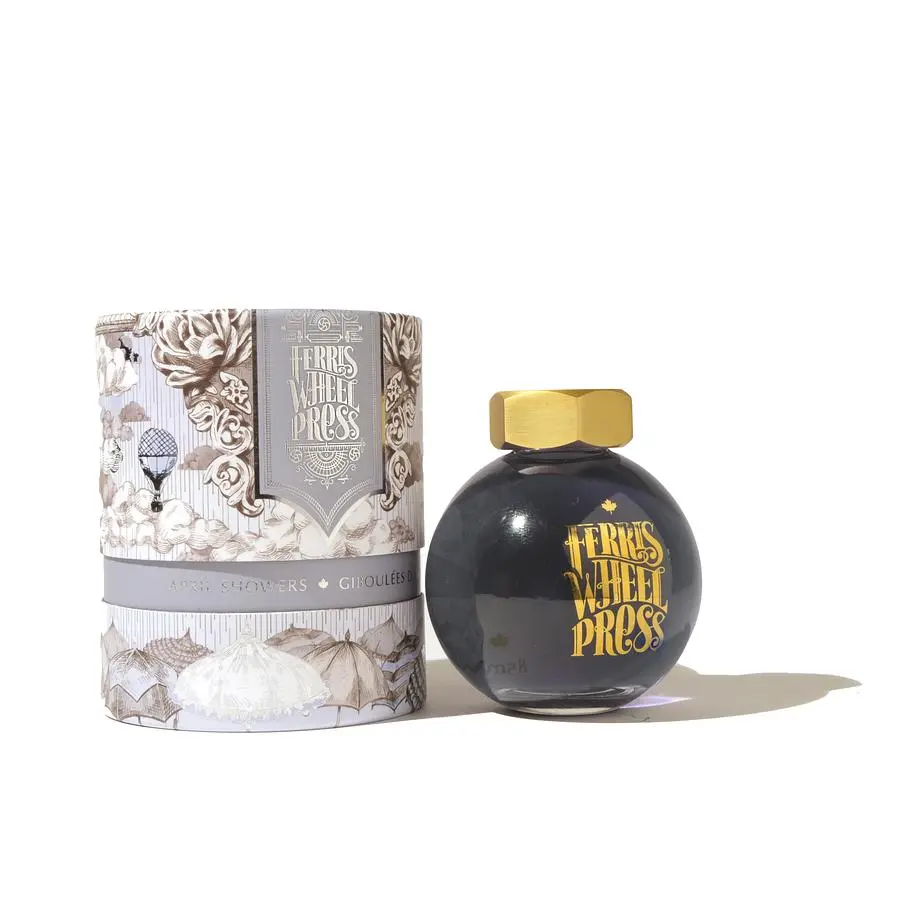 FERRIS WHEEL PRESS鋼筆閃粉墨水/ 四月春雨/ 85ml
