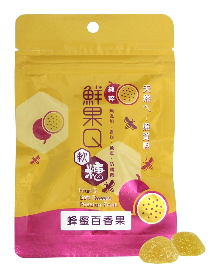 蜜田本舖鮮果Q/ 蜂百香果軟糖