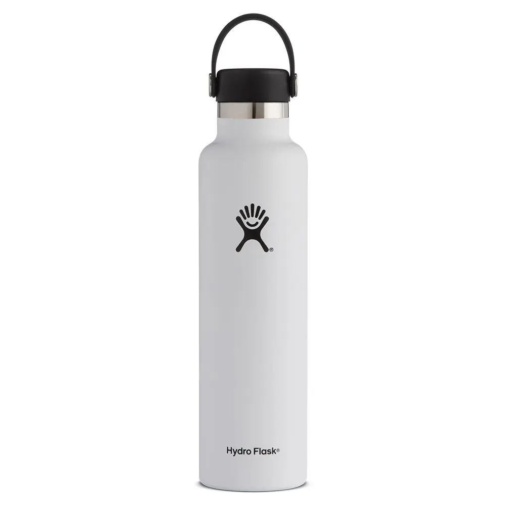 Hydro Flask 24oz標準口真空保溫鋼瓶/ 經典白