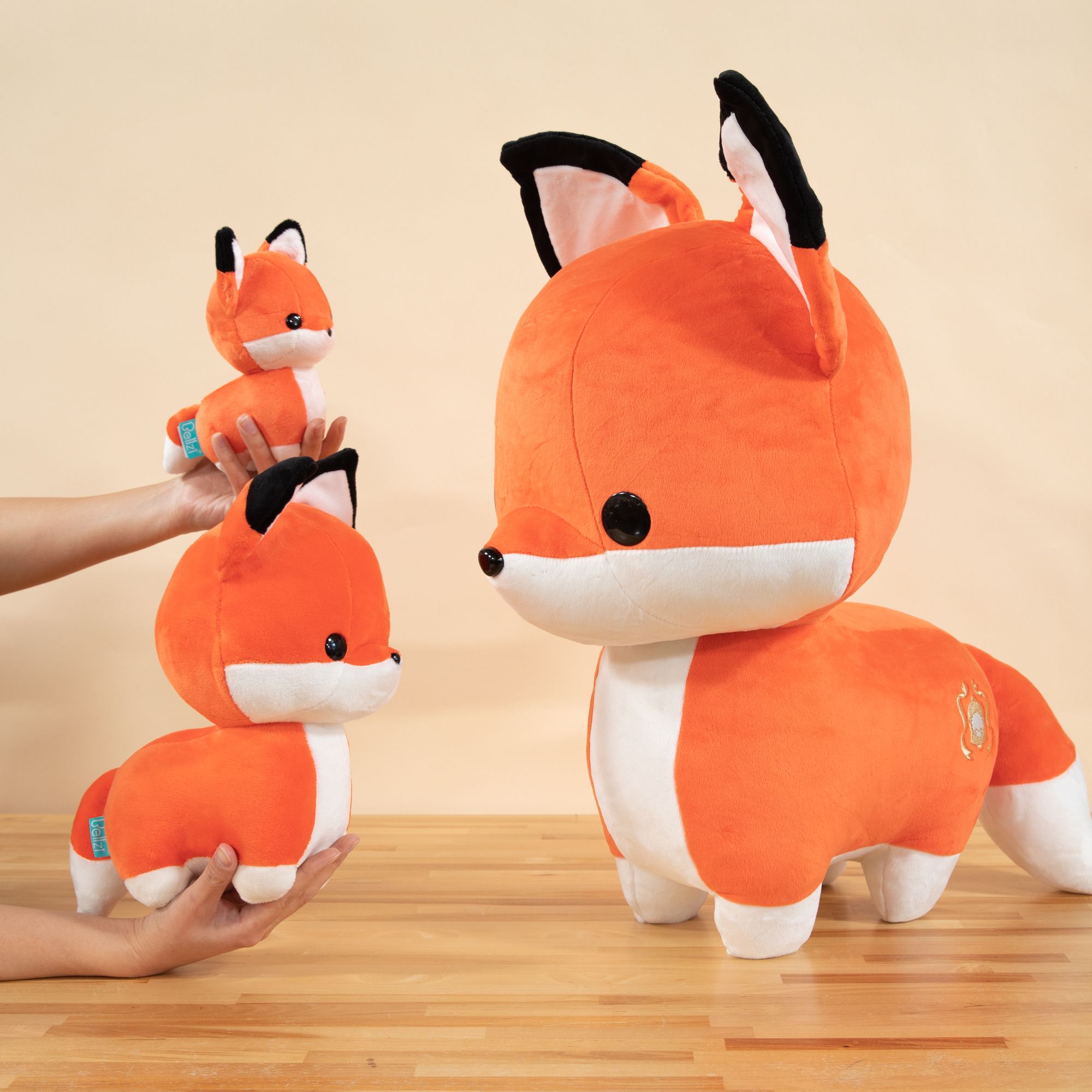 Bellzi Jumbo Foxxi特大狐狸玩偶
