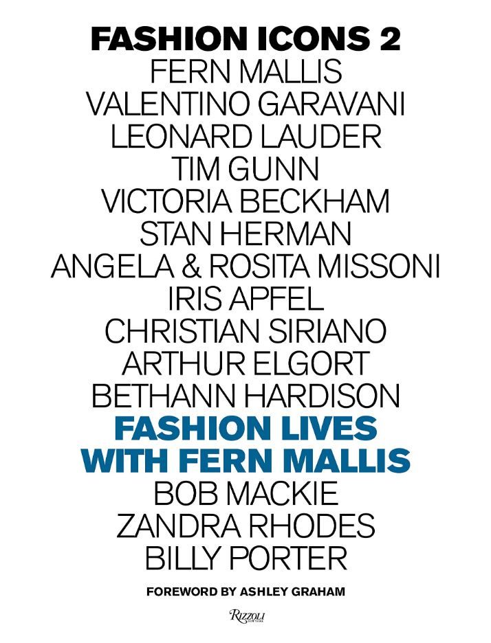 Fashion Icons: Fashion Lives with Fern Mallis
