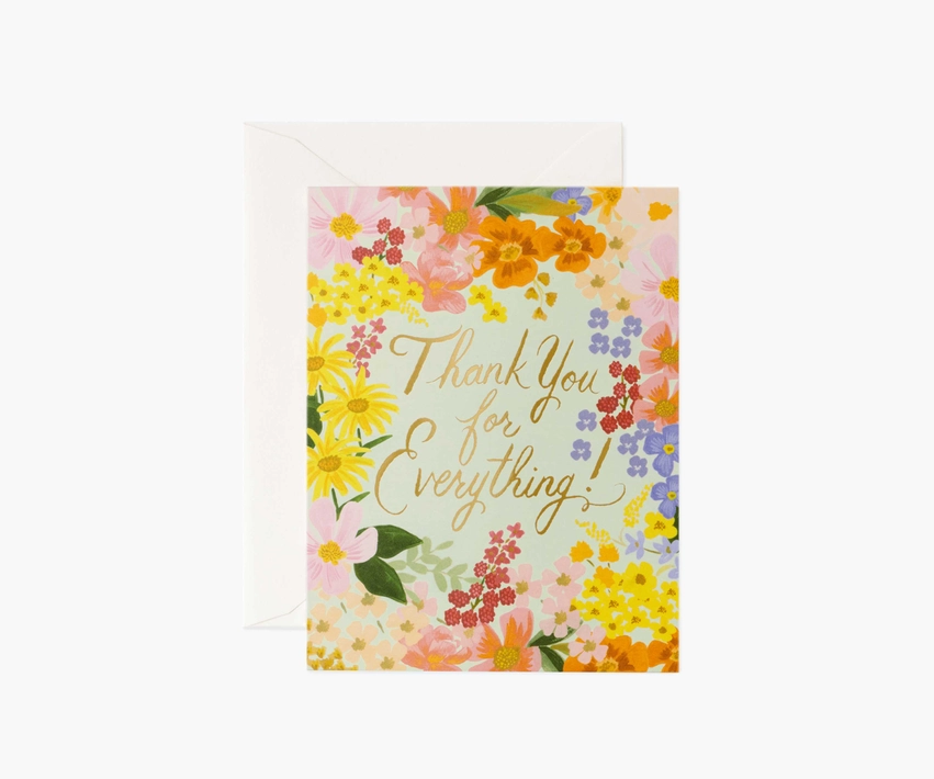 美國 RIFLE PAPER 感謝卡/ Margaux Thank You