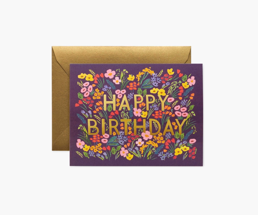 美國 RIFLE PAPER 生日卡/ Lea Birthday