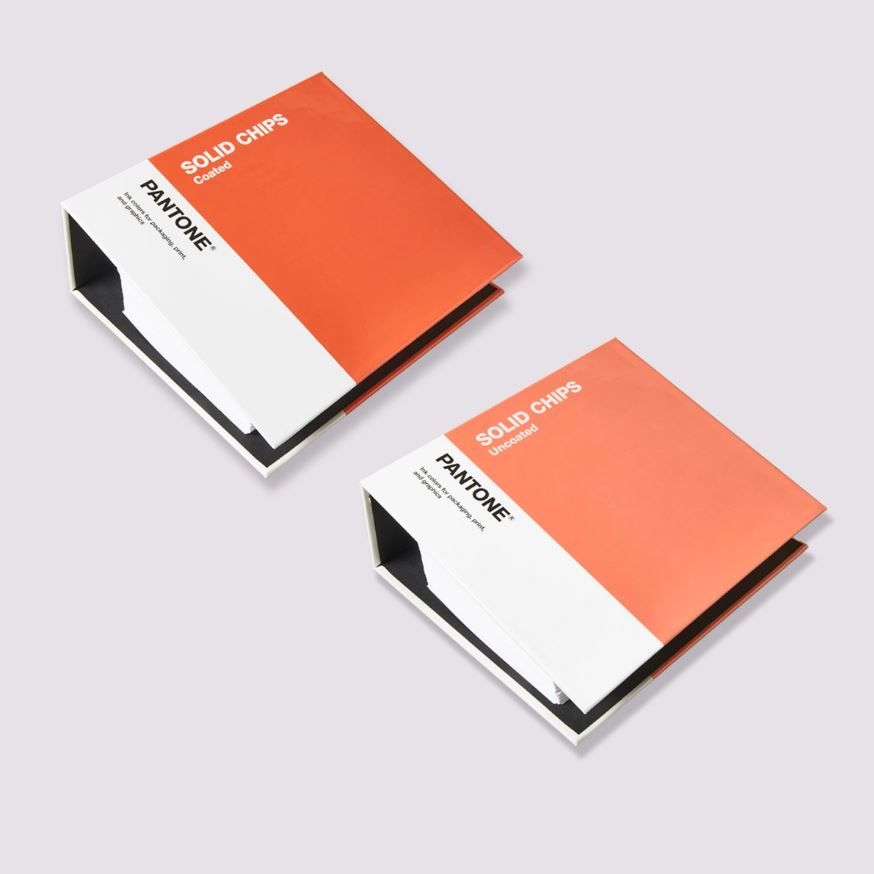Pantone Solid Chips: Coated & Uncoated