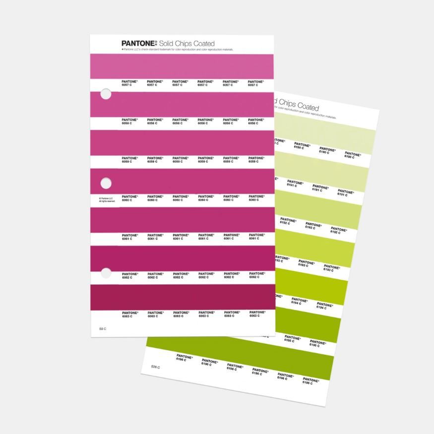 Pantone Solid Chips Supplement: Coated & Uncoated (2冊合售)