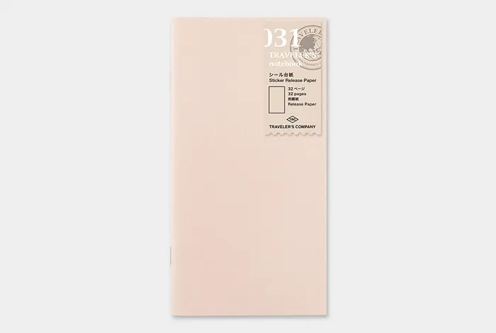 日本 TRAVELER'S COMPANY TRAVELER'S notebook 可貼式內頁