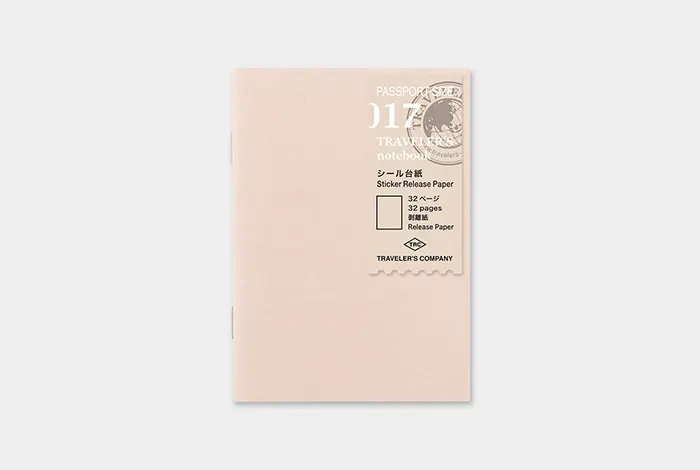 日本 TRAVELER'S COMPANY TRAVELER'S notebook 可貼式內頁/ 護照尺寸