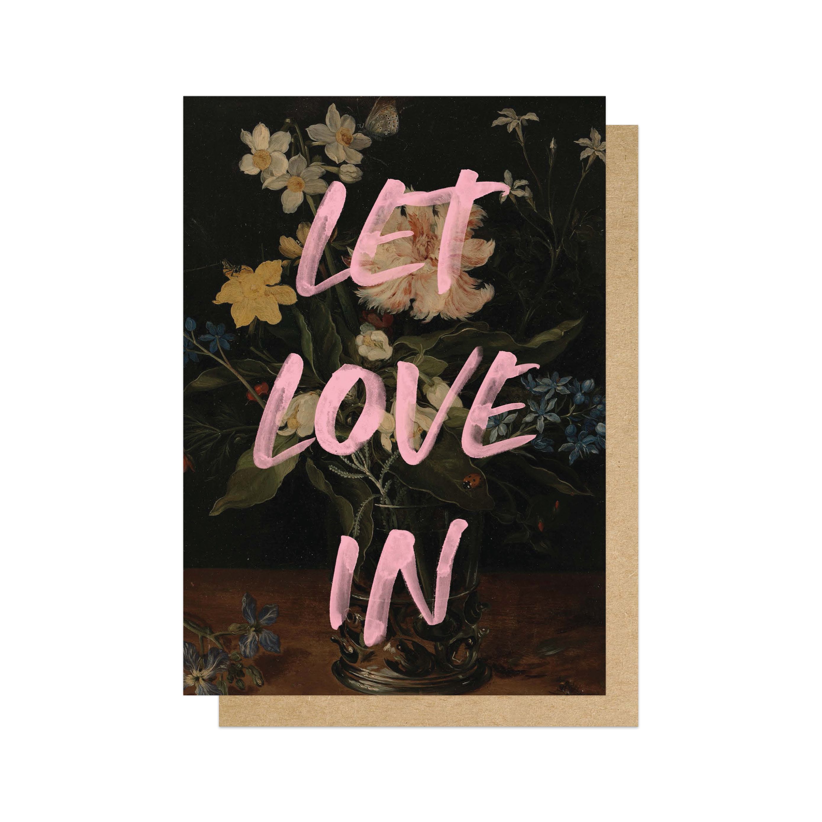 英國EAST END PRINTS 萬用卡/ Oh Fine! Art/ Let Love in