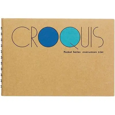 maruman Croquis Pocket本/ 100張