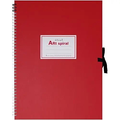 maruman素描本/ 紅/ F4