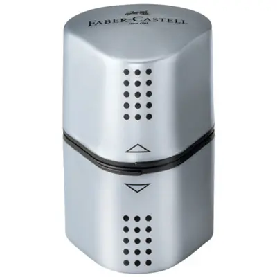 FABER-CASTELL多功能削筆器/ 銀