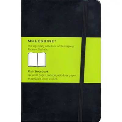 MOLESKINE經典素面筆記本/黑192/P