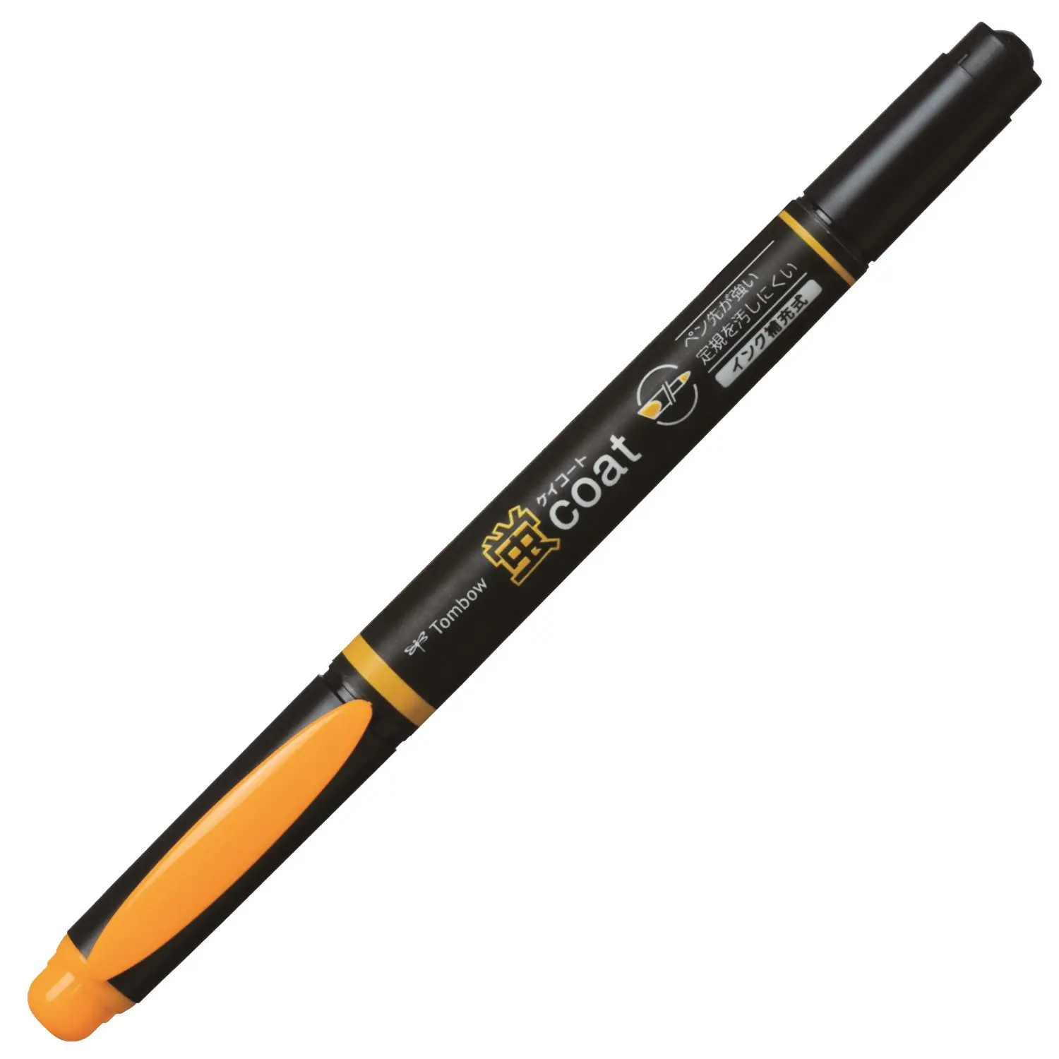 Tombow 雙頭螢光筆/ 銘黃