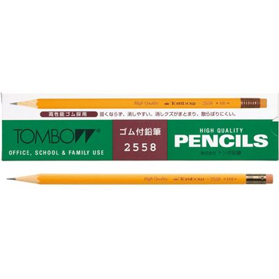 TOMBOW 2558盒裝鉛筆/ H