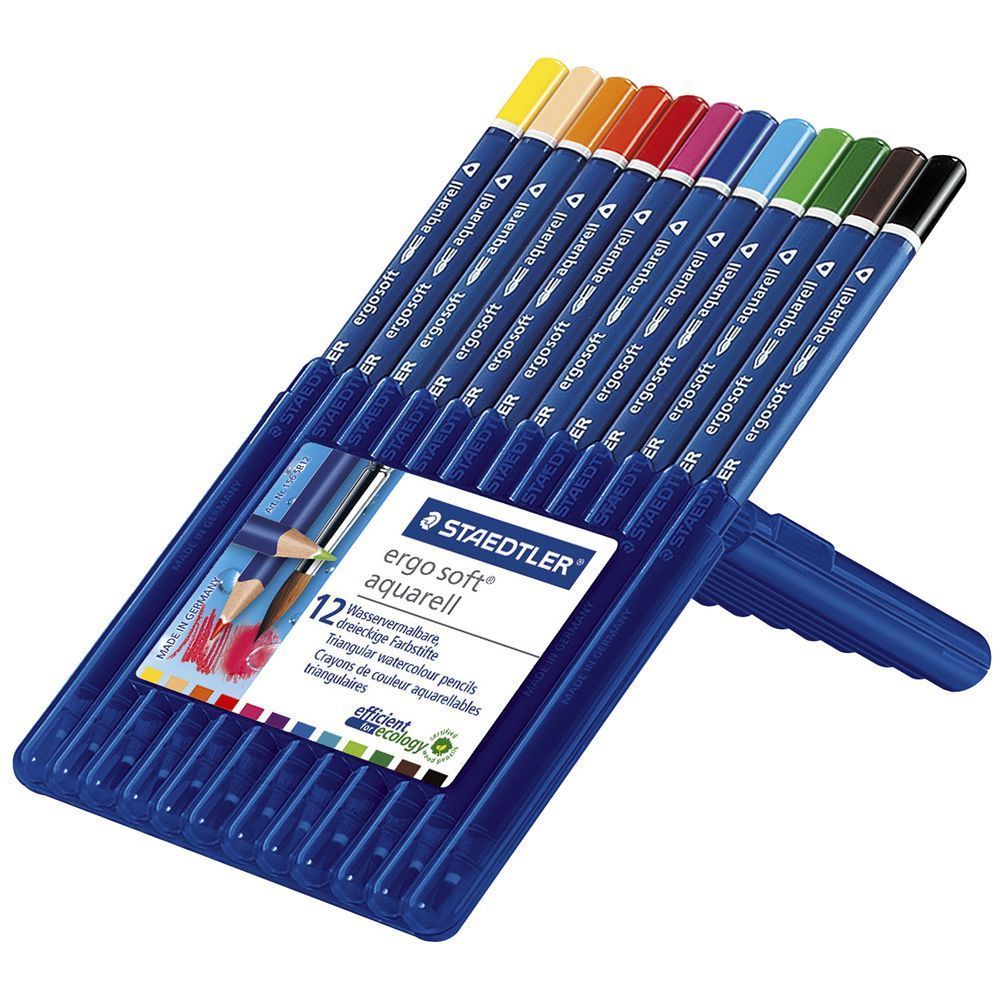 STAEDTLER Mars全美水溶色鉛/ 3mm/ 12色