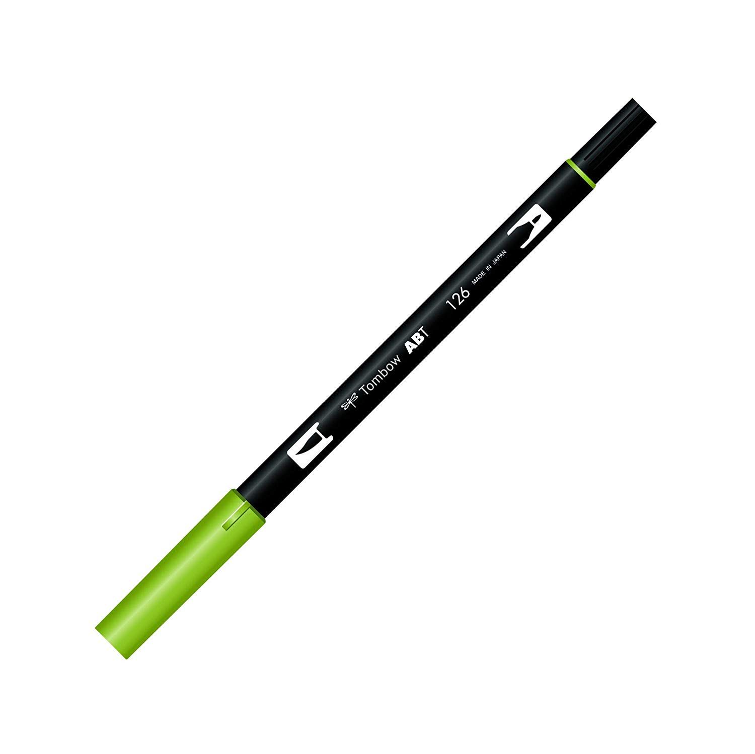 Tombow ABT 雙頭水性彩色毛筆/ Light Olive