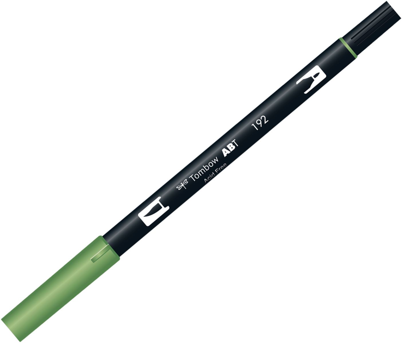 Tombow ABT 雙頭水性彩色毛筆/ Asparagus