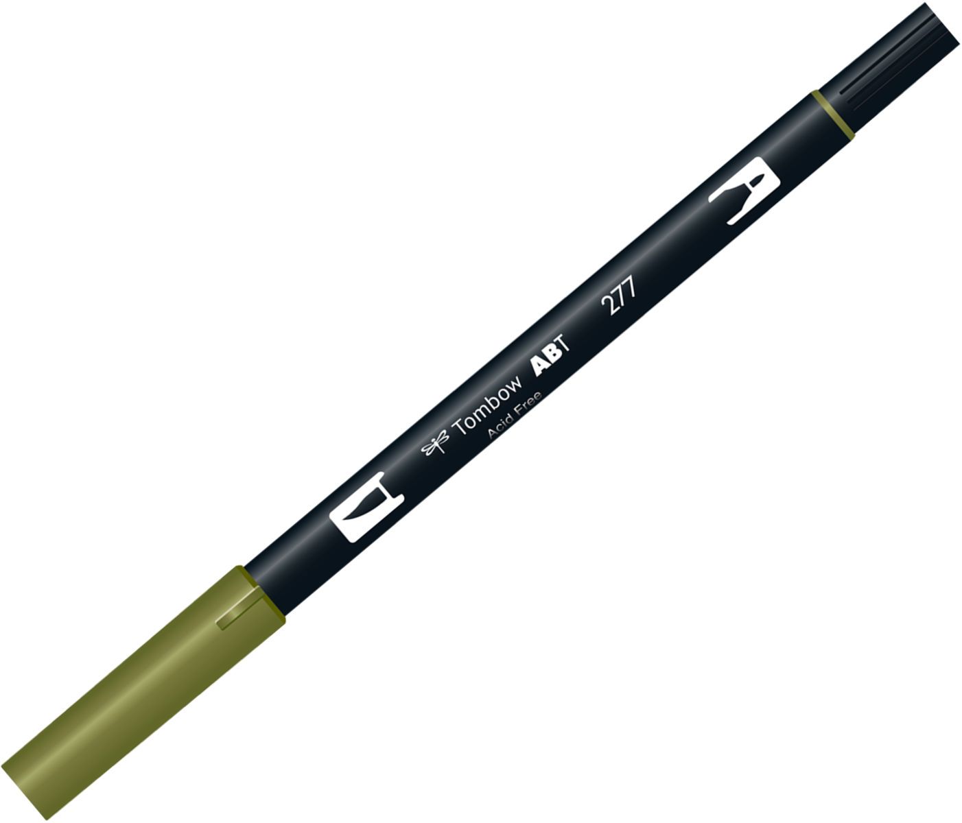 Tombow ABT 雙頭水性彩色毛筆/ Dark Green