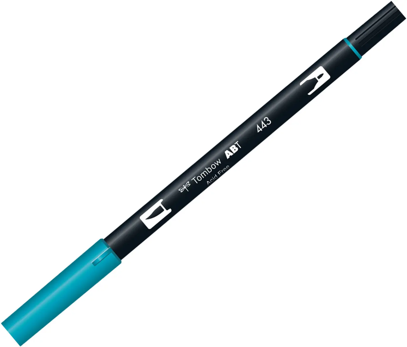 Tombow ABT 雙頭水性彩色毛筆/ Turquoise