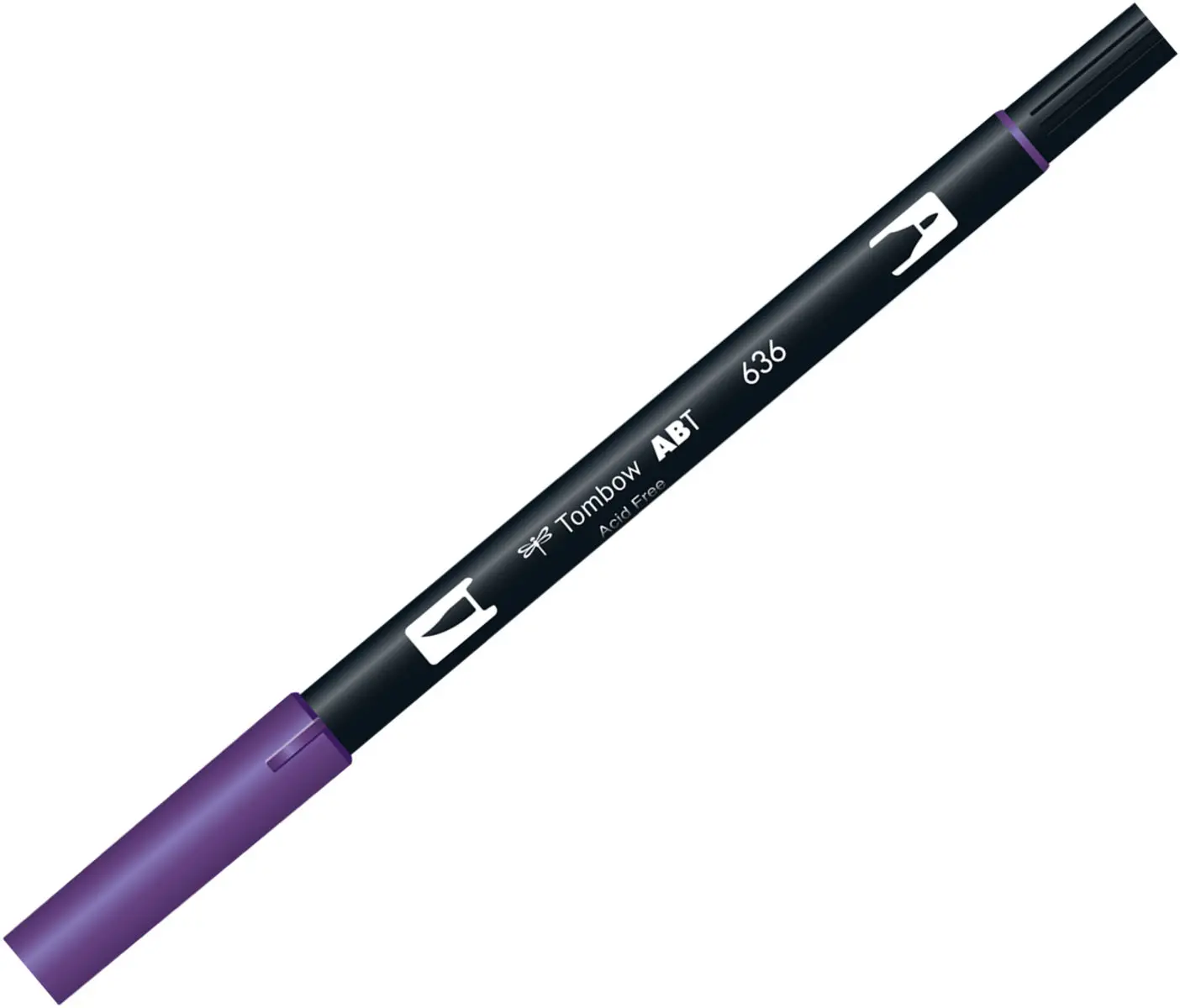 Tombow ABT 雙頭水性彩色毛筆/ Imperial Qurple