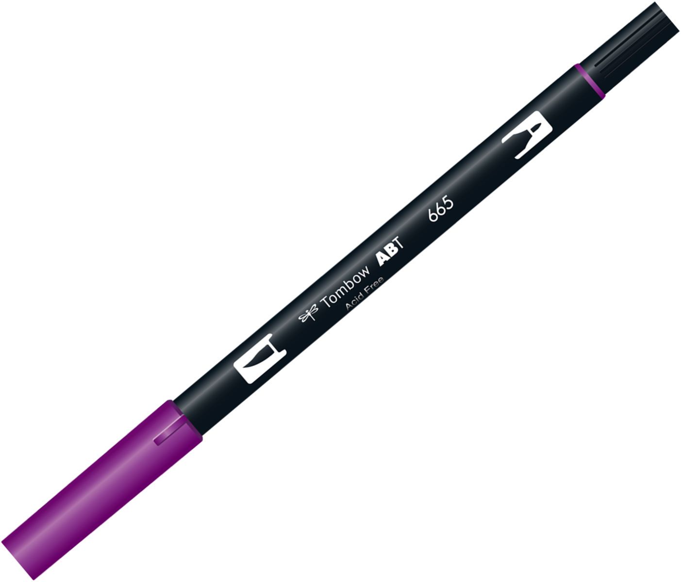 Tombow ABT 雙頭水性彩色毛筆/ Purple